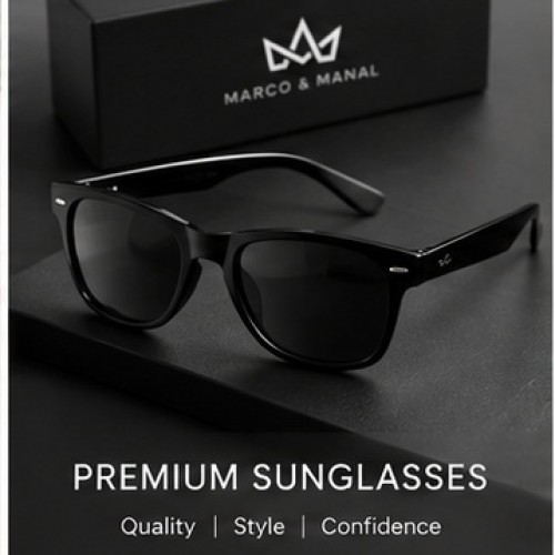 Marco Signature Round Sunglasses