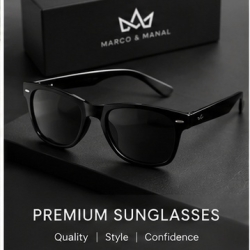 Marco Signature Round Sunglasses