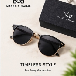 Manal Grace Oversized Sunglasses