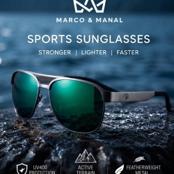 Manal Grace Oversized Sunglasses